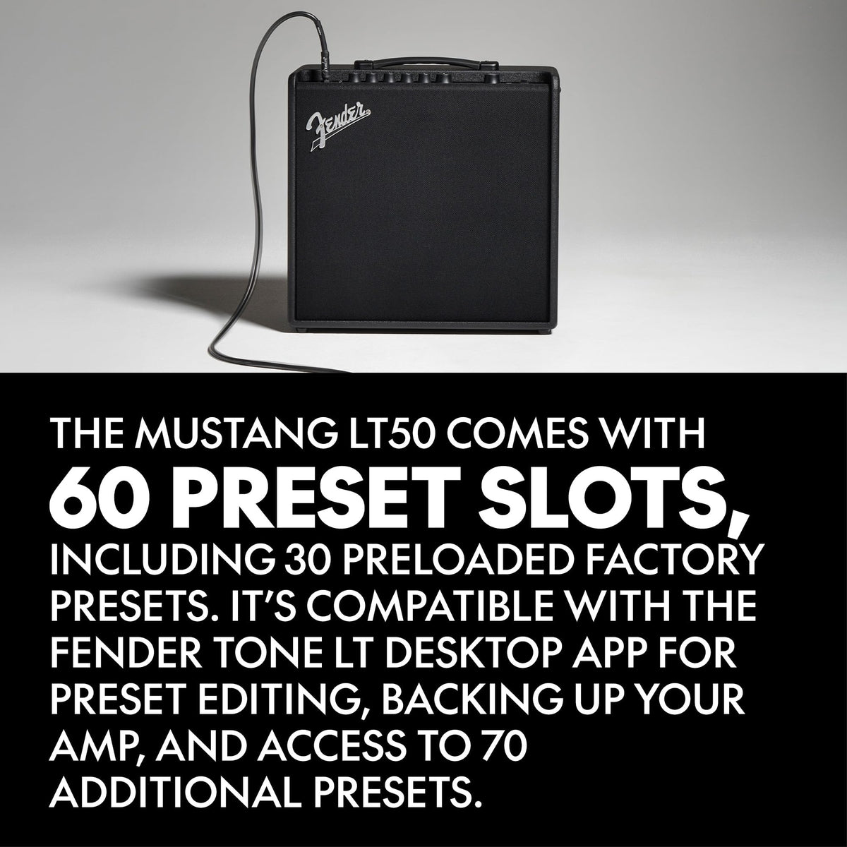 Fender MUSTANG LT50 50W 12" Guitar Amplifier