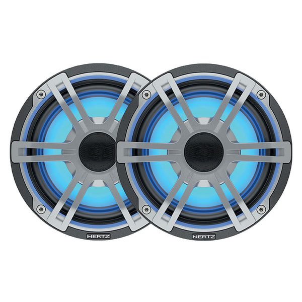 Hertz HEX6-5S-LD-G 6.5" RGB Marine Coaxial Speakers