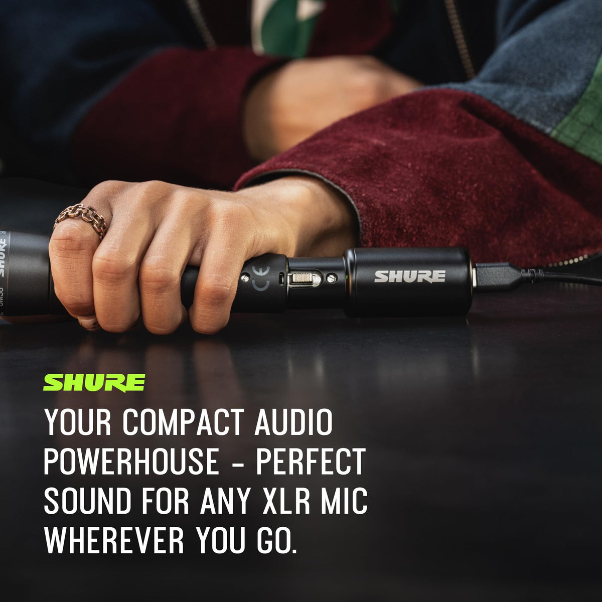 Shure MVX2UG2 XLR-to-USB-C Digital Audio Interface