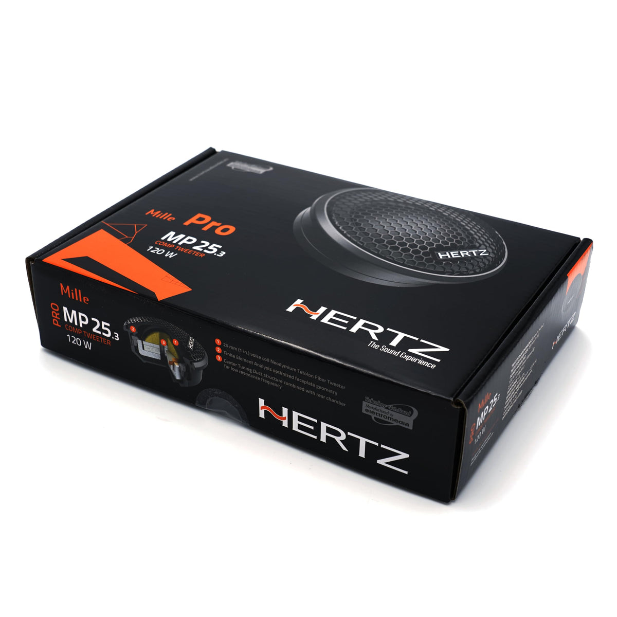 Hertz MP25-3 1.14" Tetolon Dome Tweeters