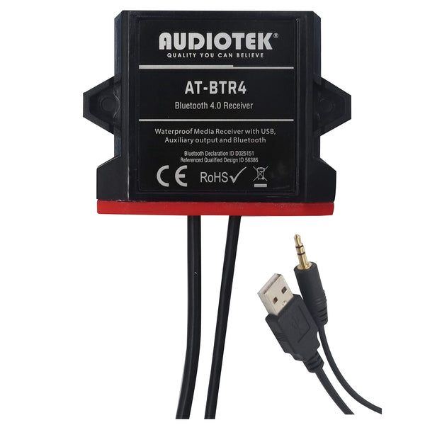 Audiotek AT-BTR4 Universal Bluetooth Audio Adapter