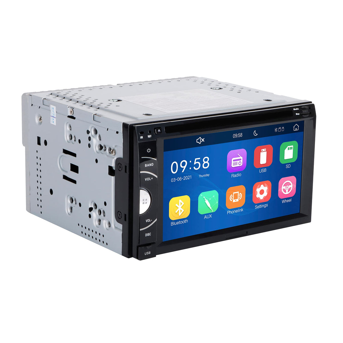 Gravity VGR-D96CP 6.5" Double DIN DVD Car Stereo