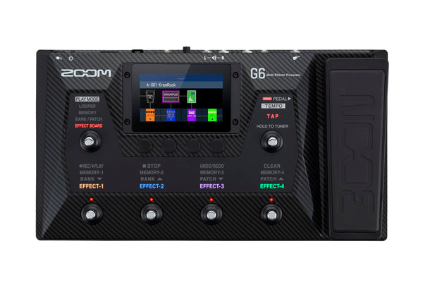 Zoom ZG6 G6 Guitar Multi-Effects Processor