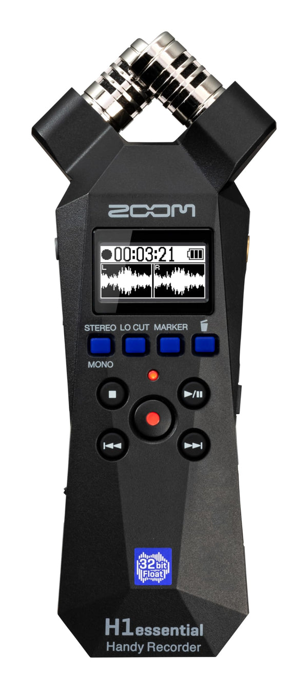 Zoom H1essential 32-Bit Float Stereo Handy Recorder