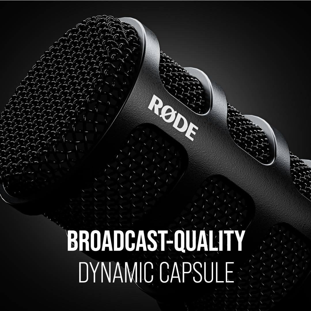 RØDE PODMICUSB Dynamic USB/XLR Broadcast Microphone