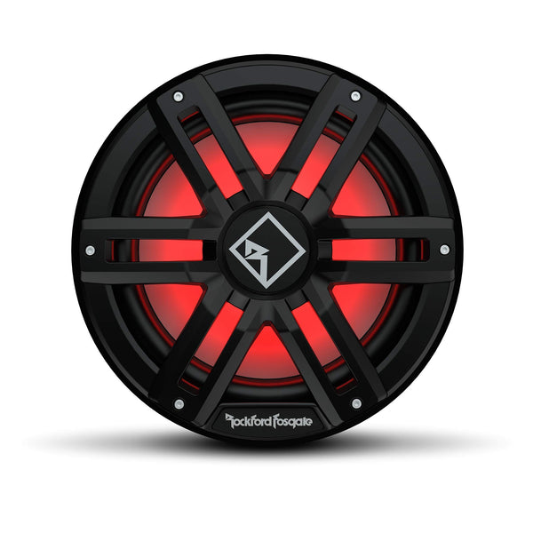 Rockford Fosgate M2D4-12SB 12" Marine LED Subwoofer