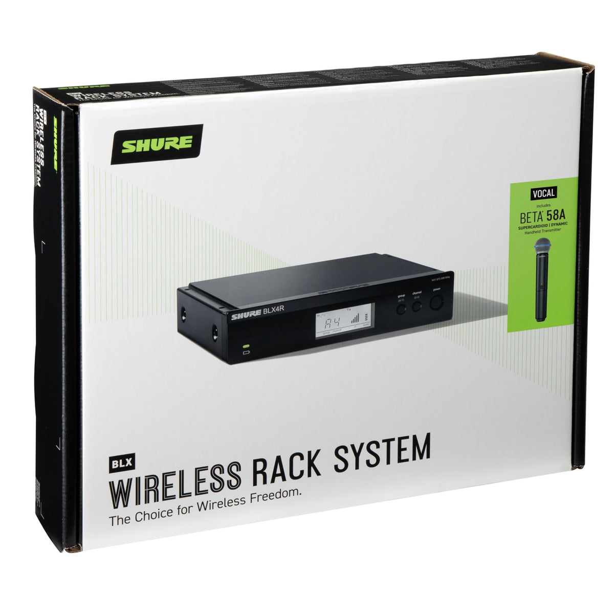 Shure BLX24R/B58-H9 Wireless Rackmount Vocal System