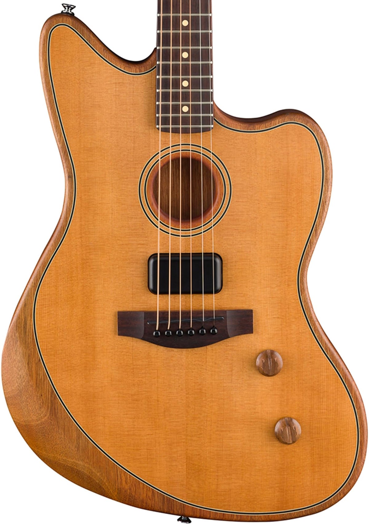 Fender 0973133534 Acoustasonic Standard Jazzmaster Guitar