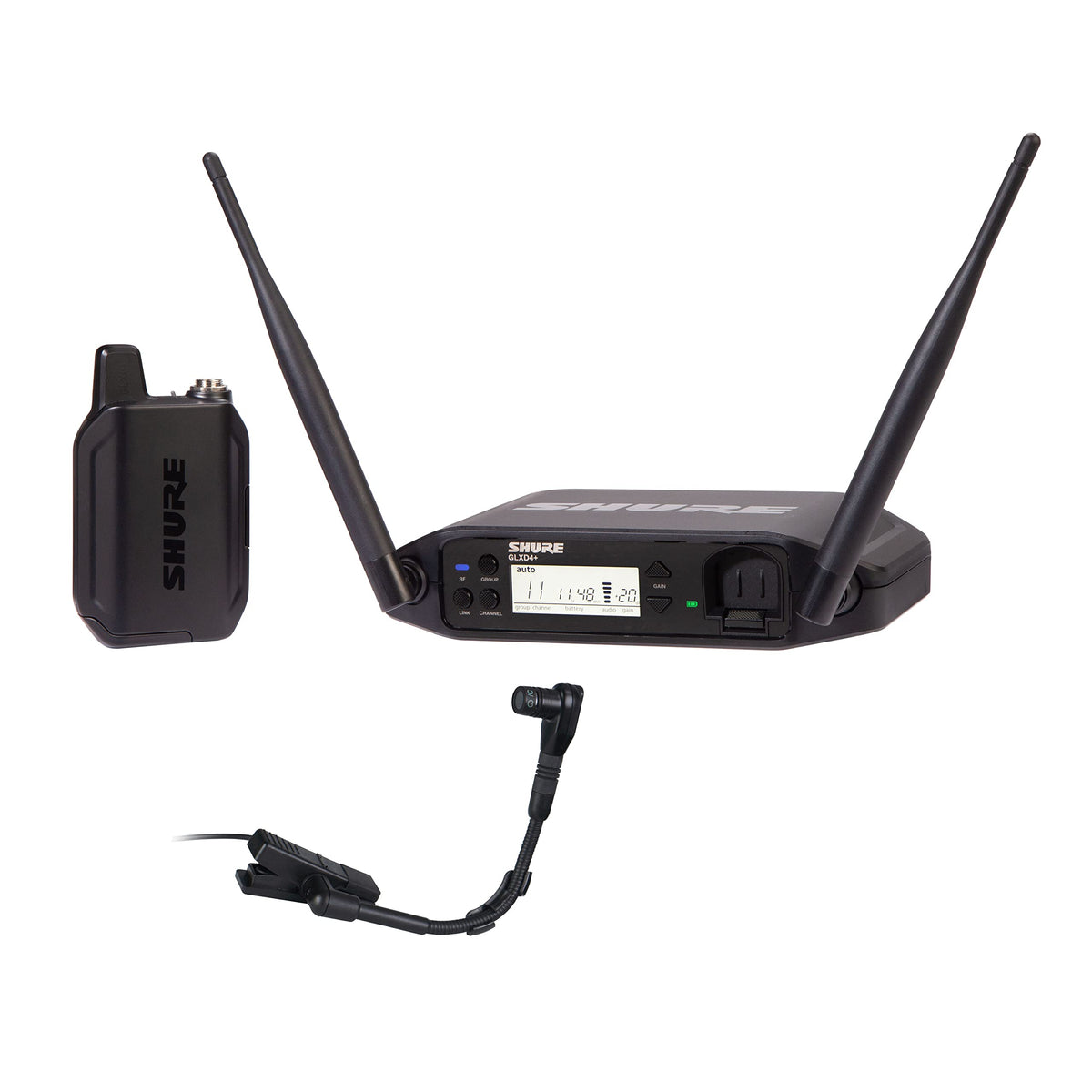 Shure GLXD14+/B98-Z3 Dual-Band Wireless Instrument System