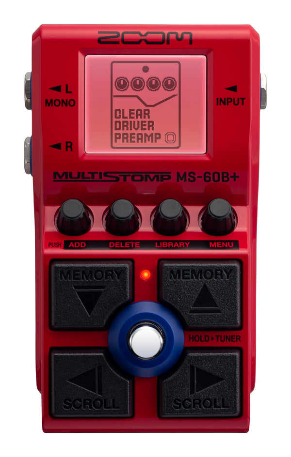 Zoom MS-60B+ MultiStomp Bass Effects Pedal
