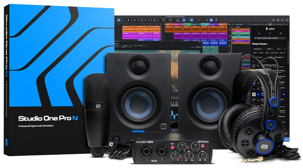 PreSonus AudioBox USB 96 Complete Recording Bundle