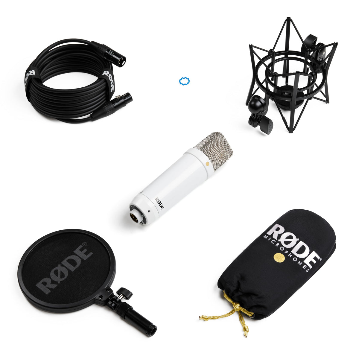 RØDE NT1SIGNATUREWHITE Large-Diaphragm Condenser Microphone