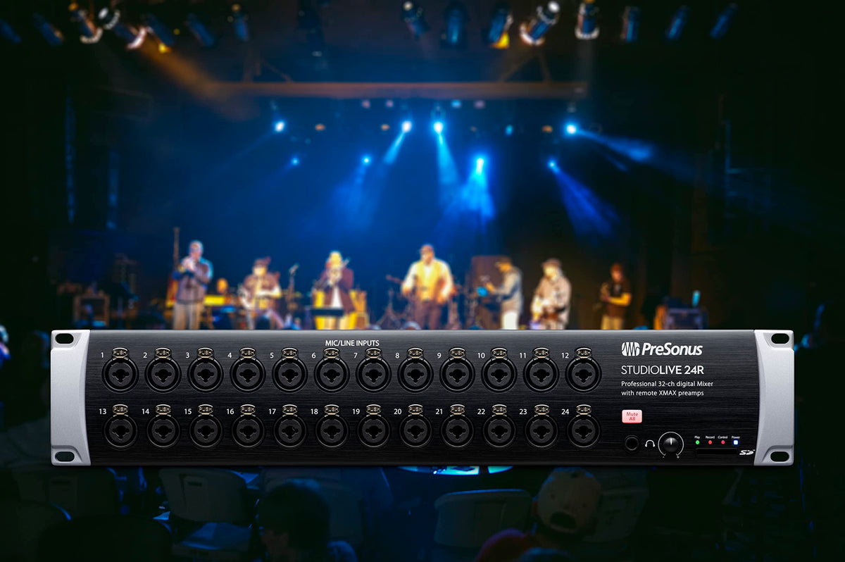 PreSonus STUDIOLIVE24R Digital Rack Mixer with Studio One Pro
