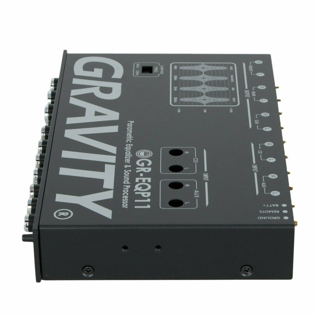 Gravity GR-EQP11 1/2-DIN 4-Band Car Parametric Equalizer