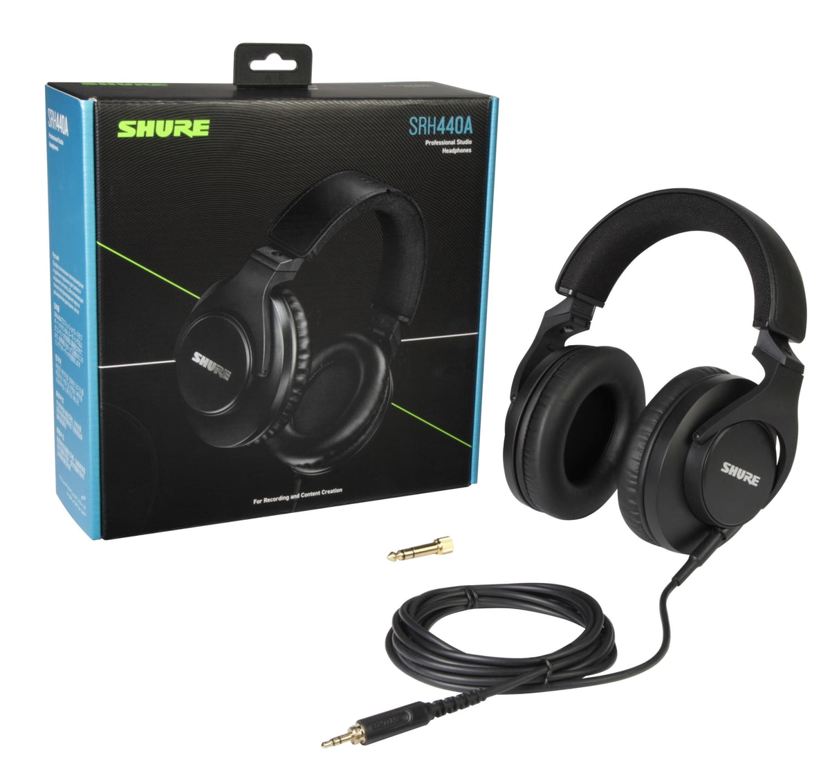 Shure SRH440A Over-Ear Studio Headphones