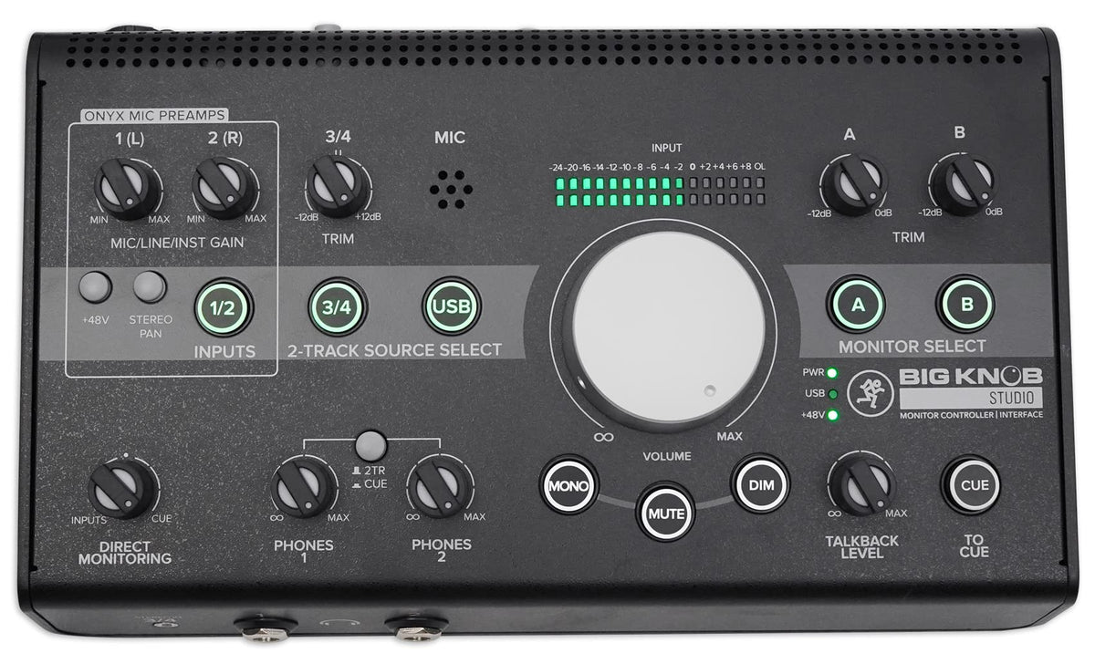 Mackie BIG KNOB STUDIO 3x2 Monitor Controller & USB Interface