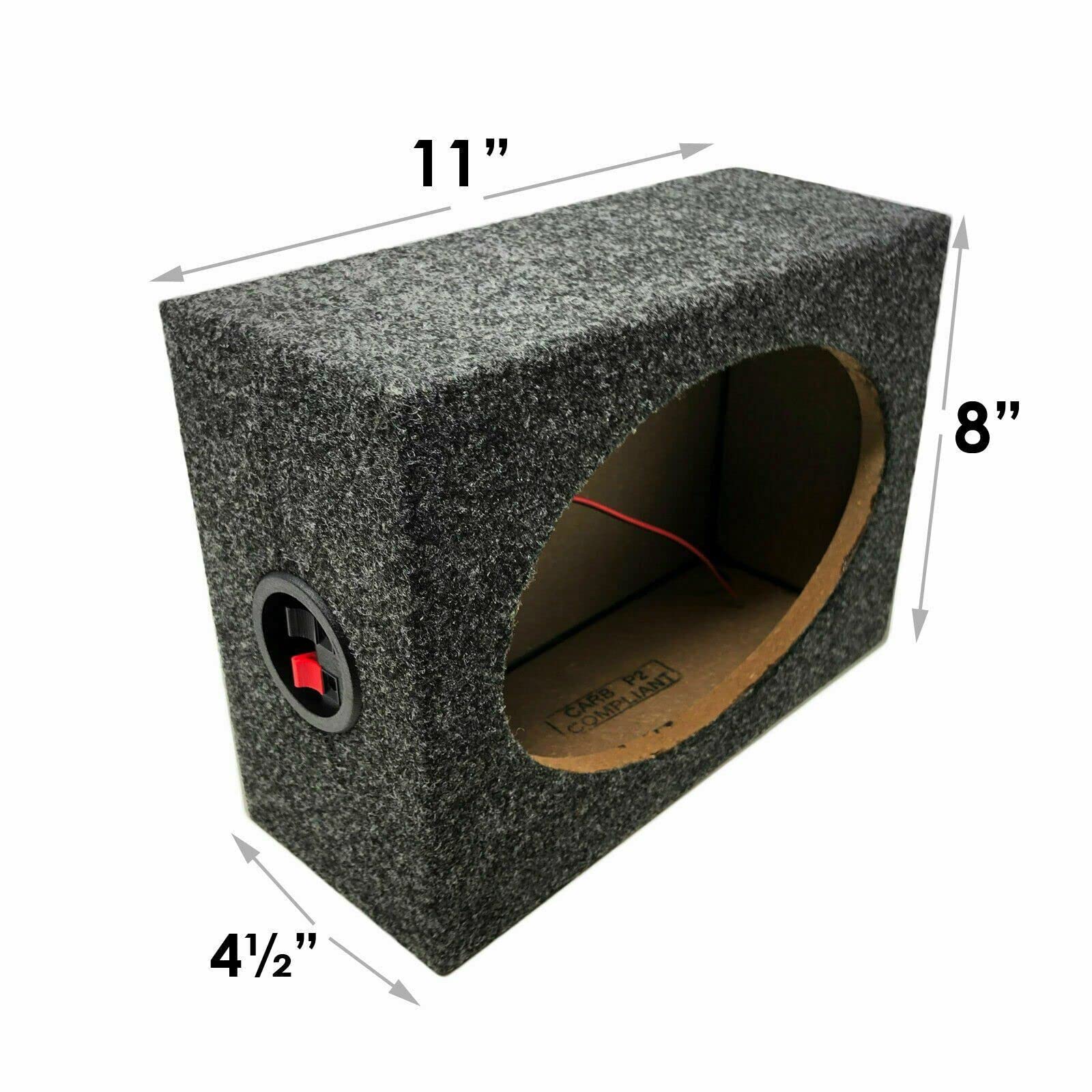 Gravity Elite 1600W 6x9 Peak Power Car Truck Van ATV Speaker Pair w/ 2X 6x9 Speaker Box