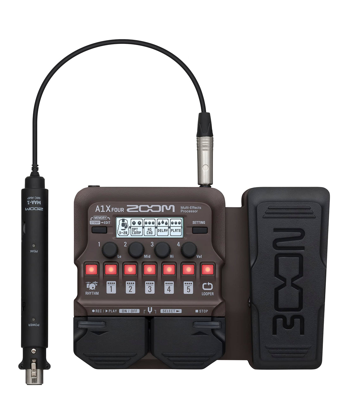 Zoom ZA1X Four Acoustic Multi-Effects Pedal