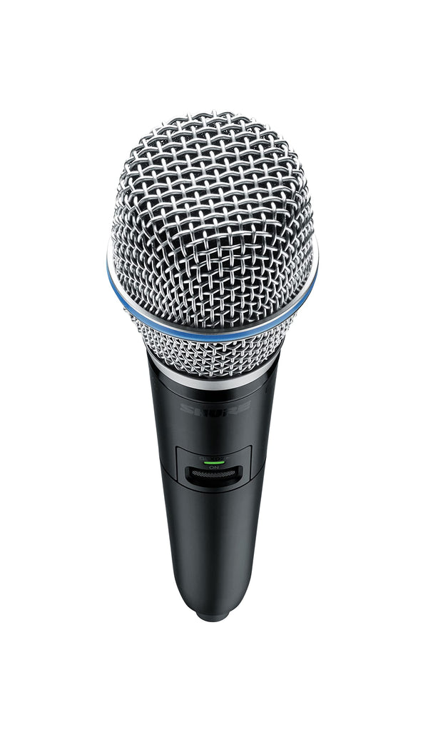 Shure GLXD2+/B87A=-Z3 Dual-Band Handheld Wireless Transmitter