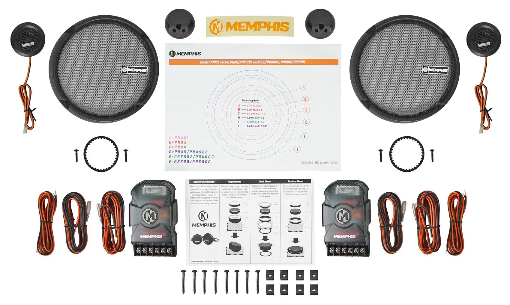 Memphis Pair Audio PRX60C 6.5