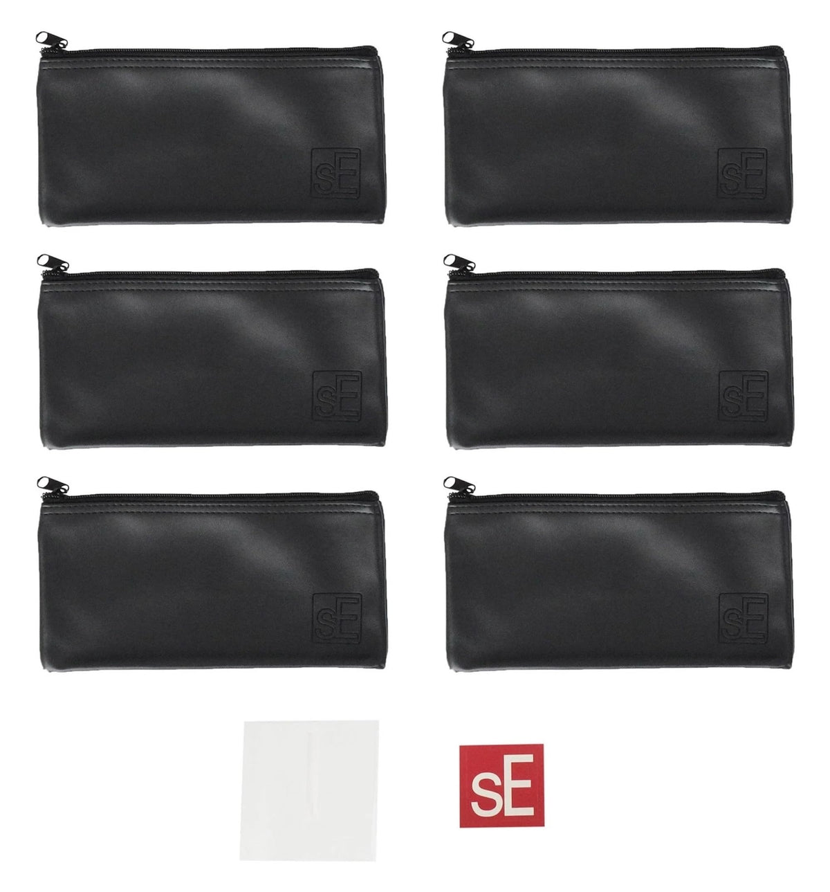 sE Electronics MP02-6P Leatherette Microphone Pouches, 6-Pack