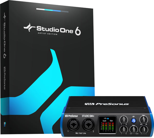 PreSonus Studio 24c 2x2 USB-C Audio Interface