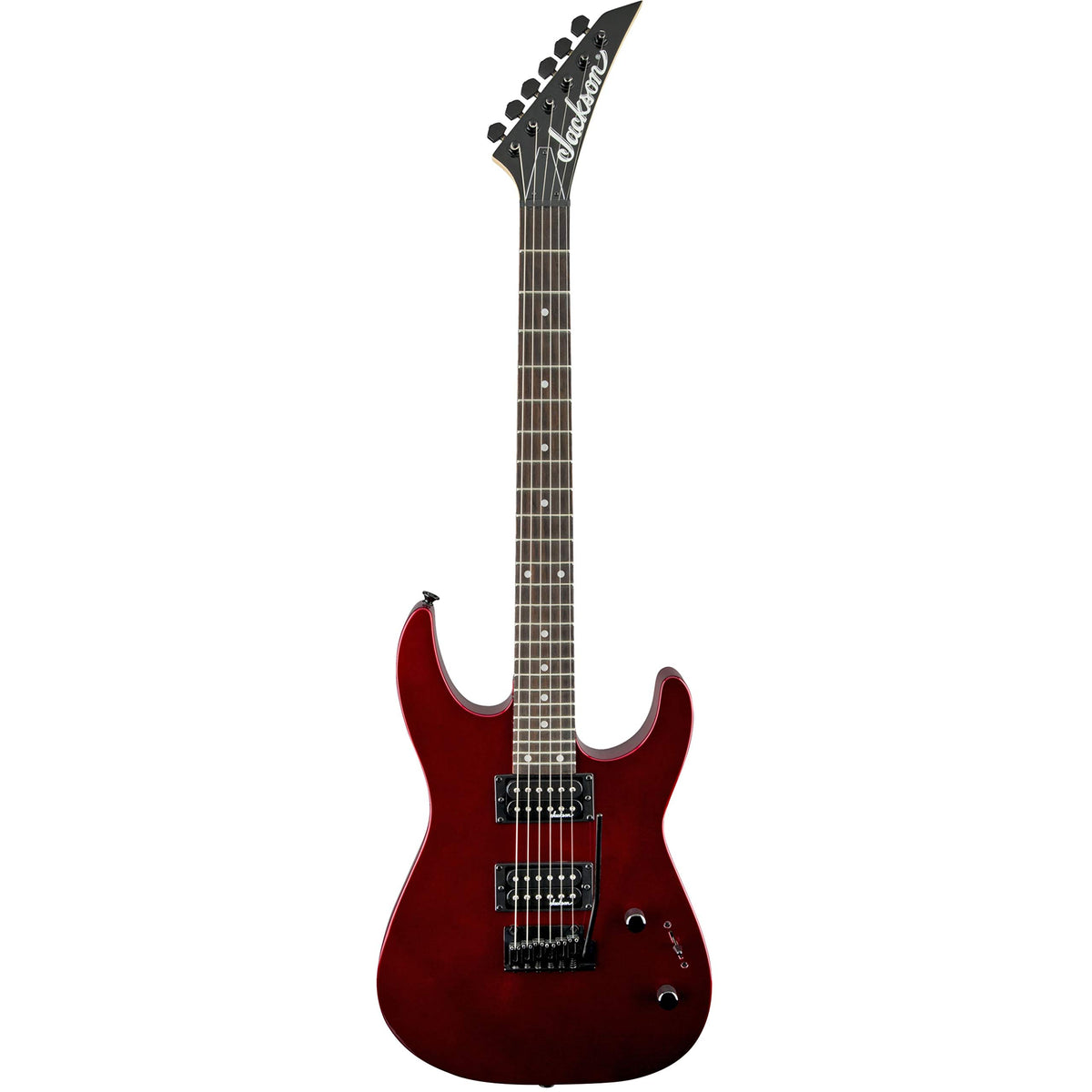 Jackson 2910112552 JS12 Dinky Electric Guitar, Metallic Red