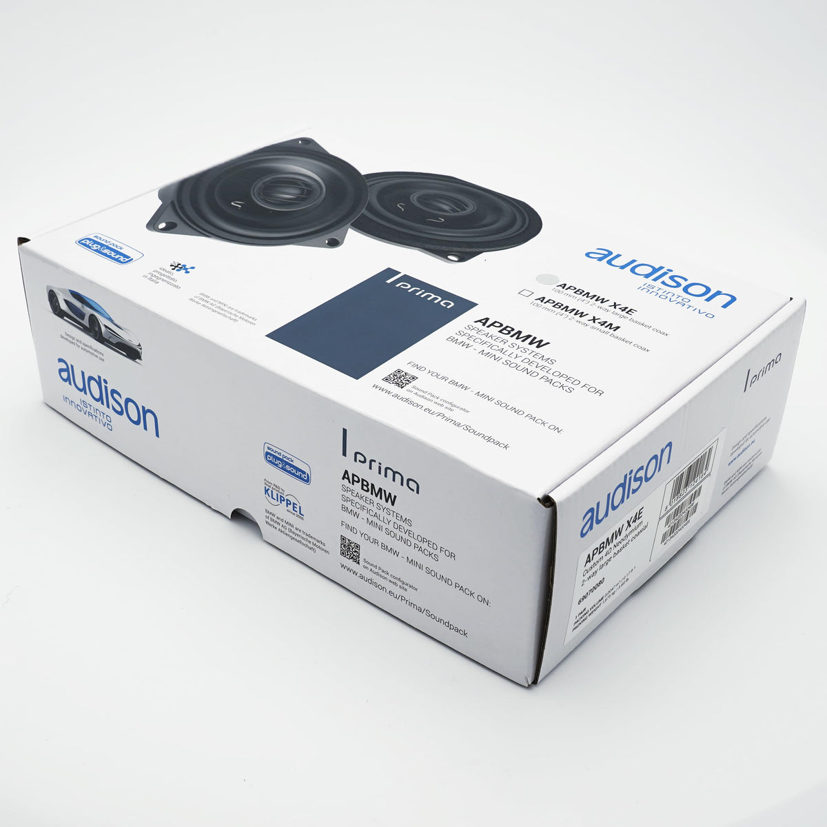 Audison APBMW X4E 4" BMW/MINI Coaxial Speakers