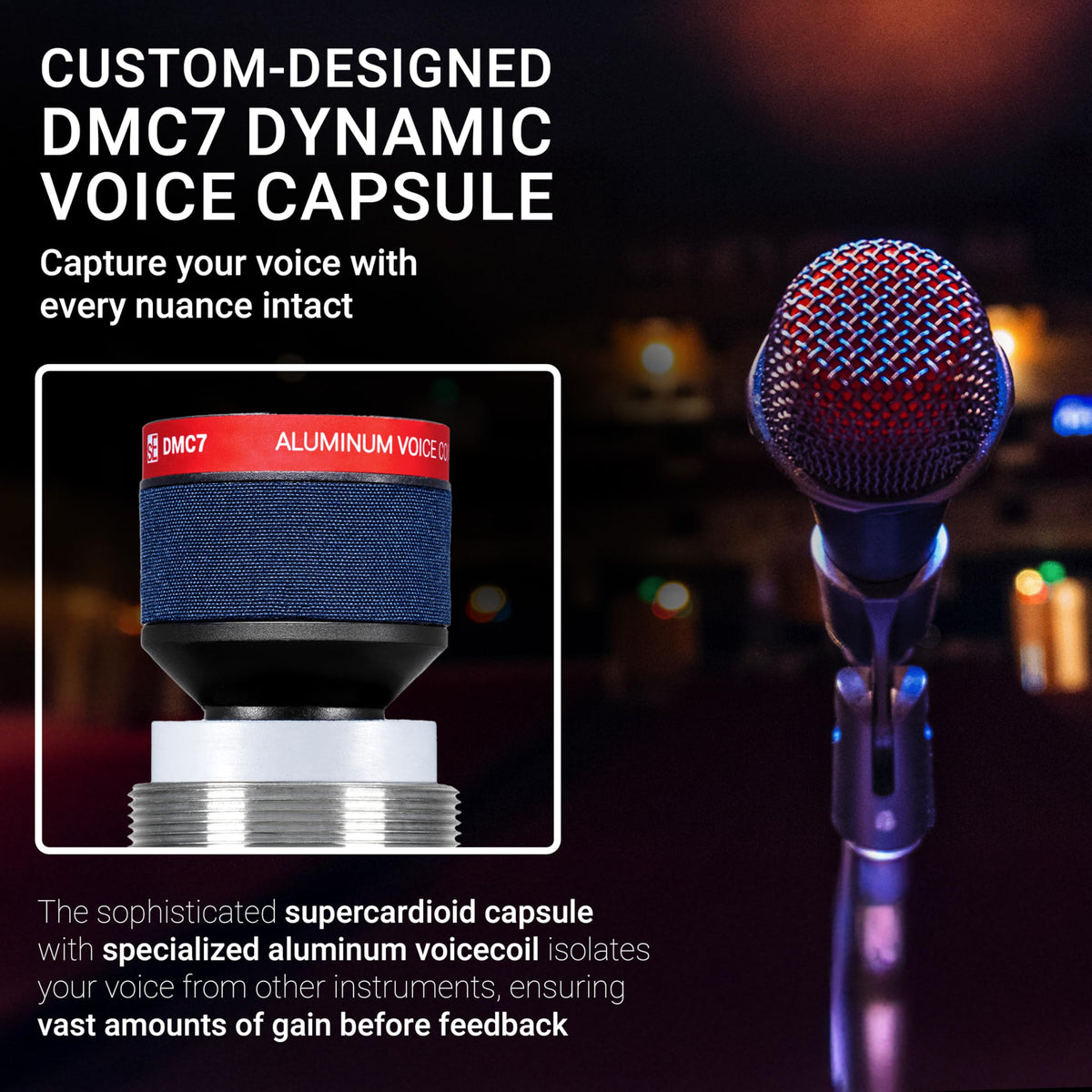 sE Electronics V7 PTT Push-to-Talk Dynamic Microphone