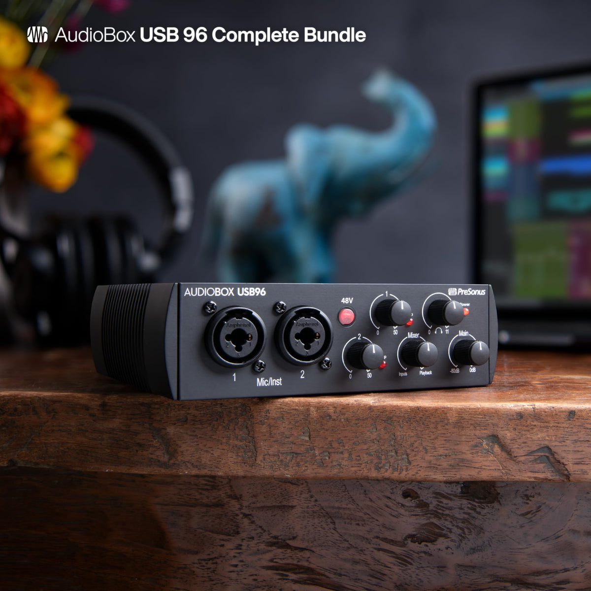 PreSonus AudioBox USB 96 Complete Recording Bundle
