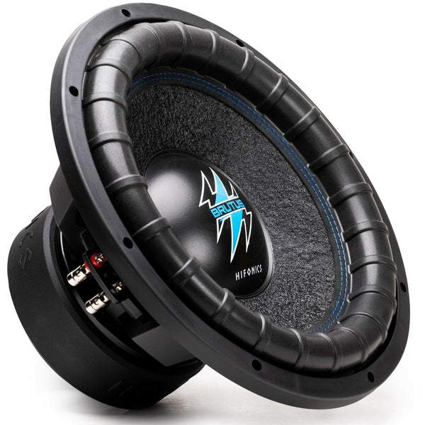 Hifonics BRW12D4 12" Dual 4-Ohm Car Subwoofer