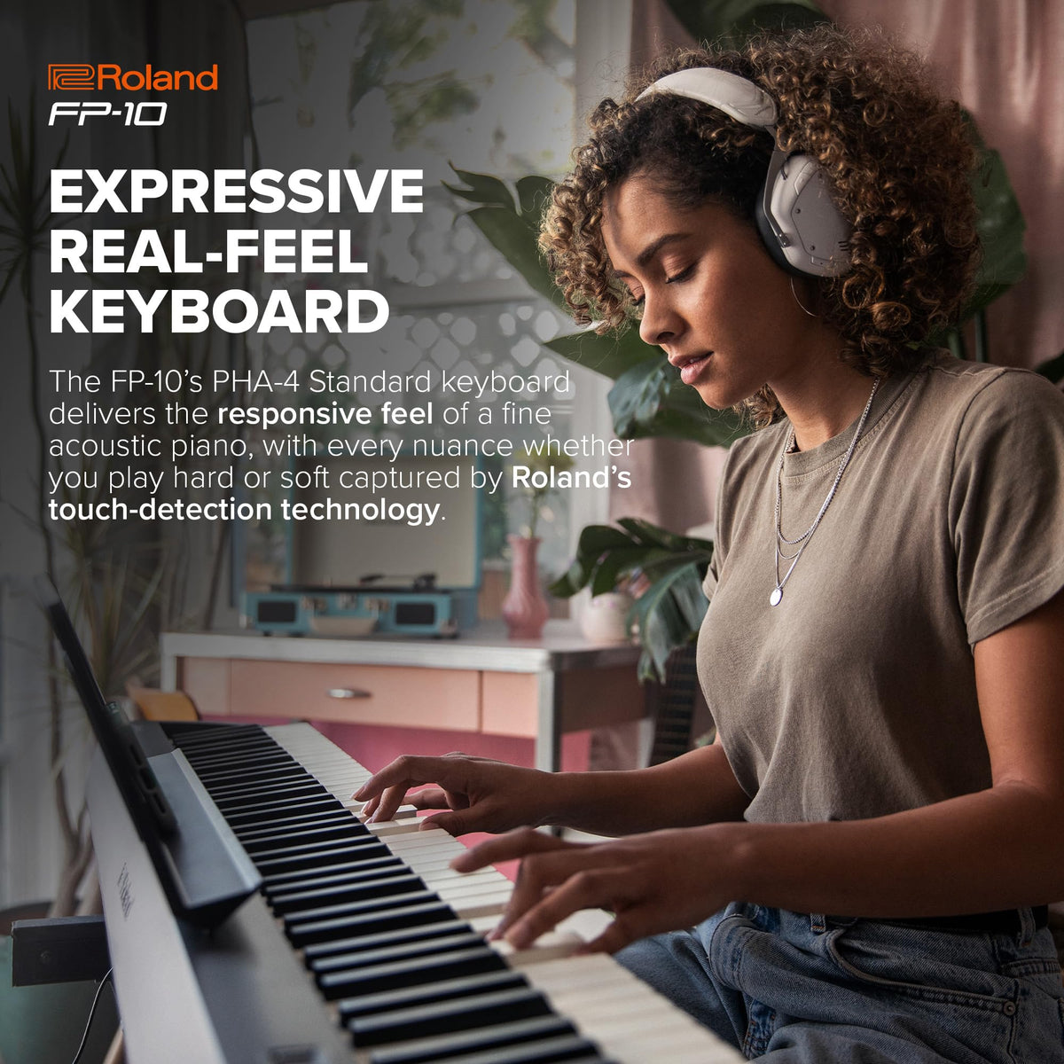 Roland FP-10-BK 88-Key Digital Piano