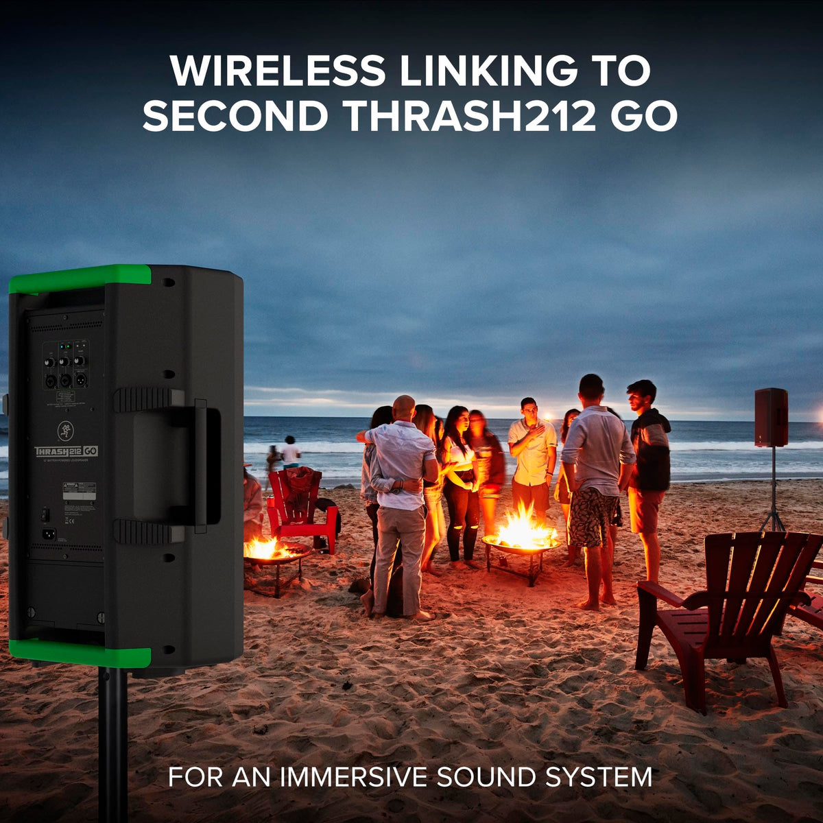 Mackie THRASH212GO 12" Battery-Powered Loudspeaker