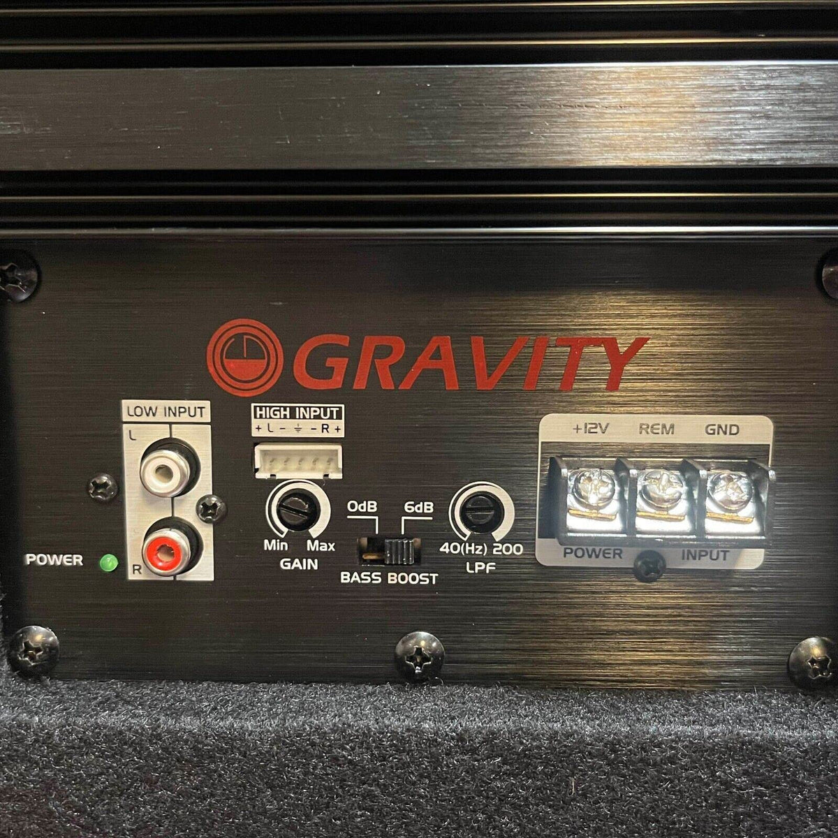 Gravity G8BD2 Dual 8" Powered Ported Subwoofer Enclosure