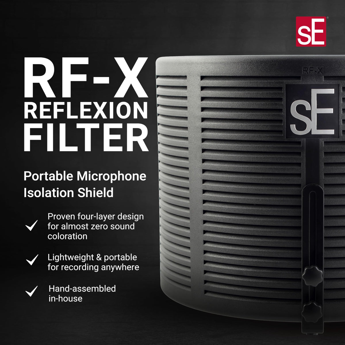sE Electronics RF-X WB Microphone Reflection Filter