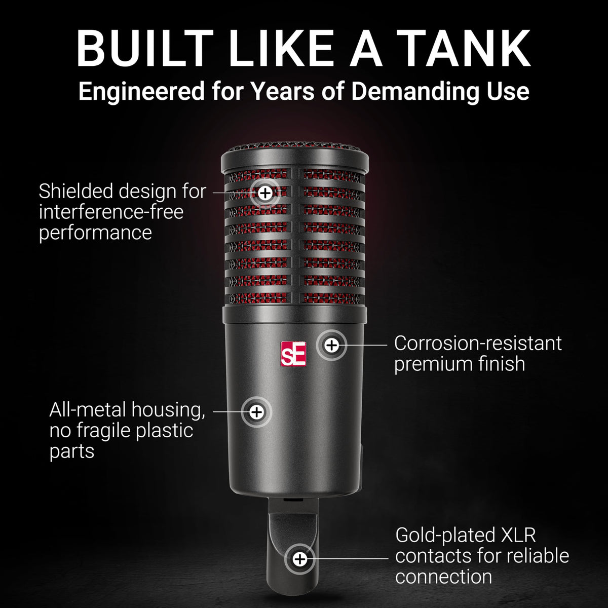 sE Electronics DYNACASTER DCM 8 Dynamic Microphone
