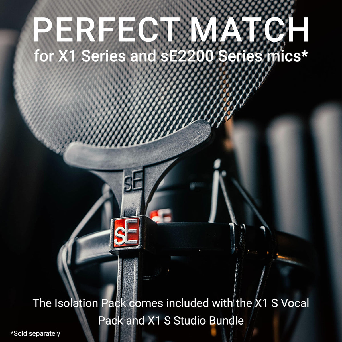 sE Electronics ISOLATION PACK Shock Mount & Pop Filter