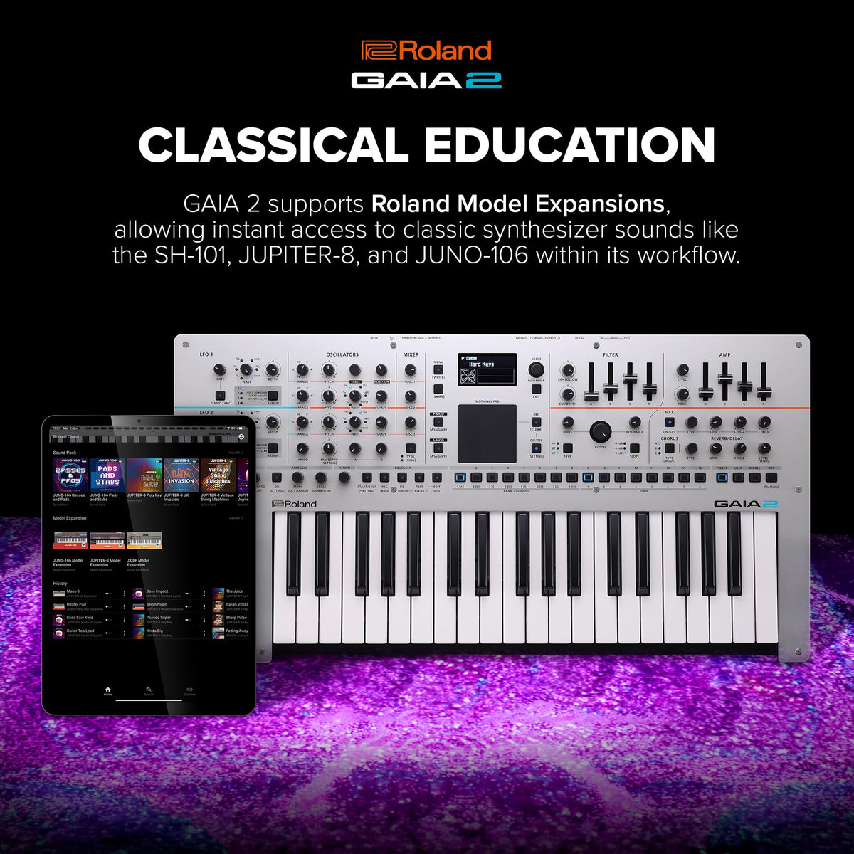 Roland GAIA-2 37-Key Hybrid Synthesizer