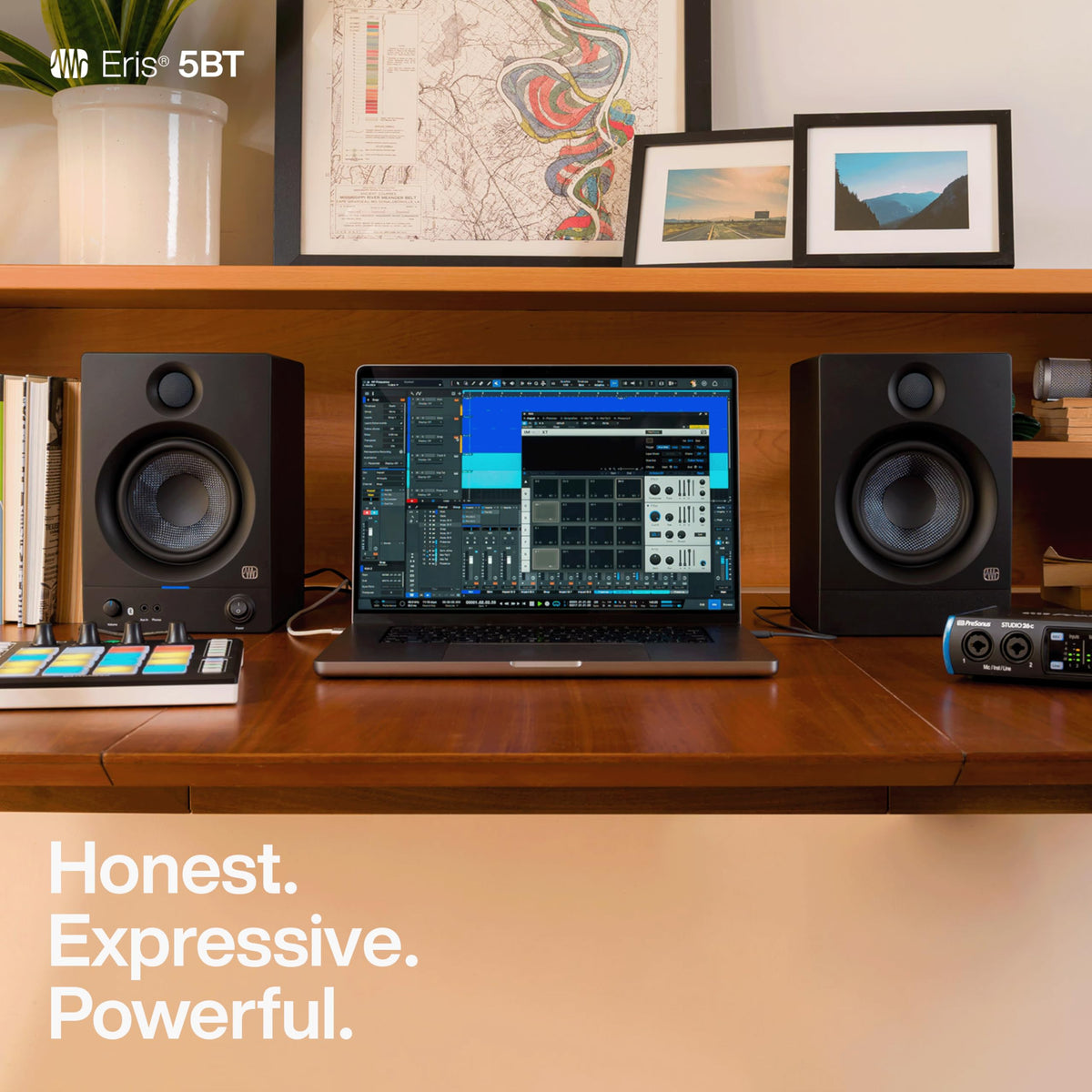 PreSonus ERIS-5BT 5.25" Bluetooth Studio Monitors