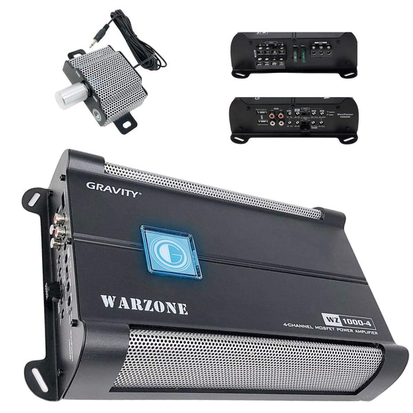 Gravity Audio WZ1000.4 Warzone 4-Channel Class A/B Amplifier