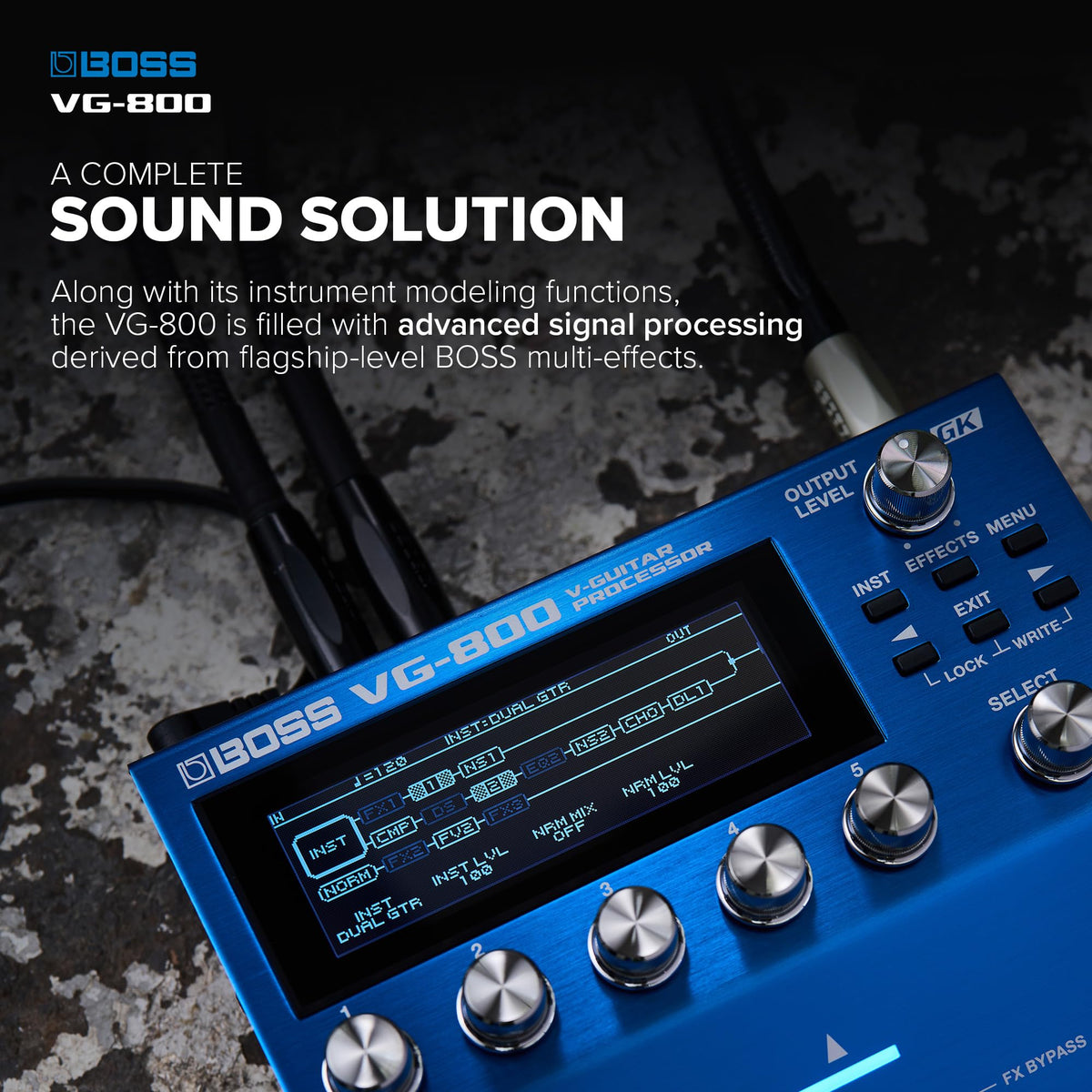 BOSS VG-800 V-Guitar Processor