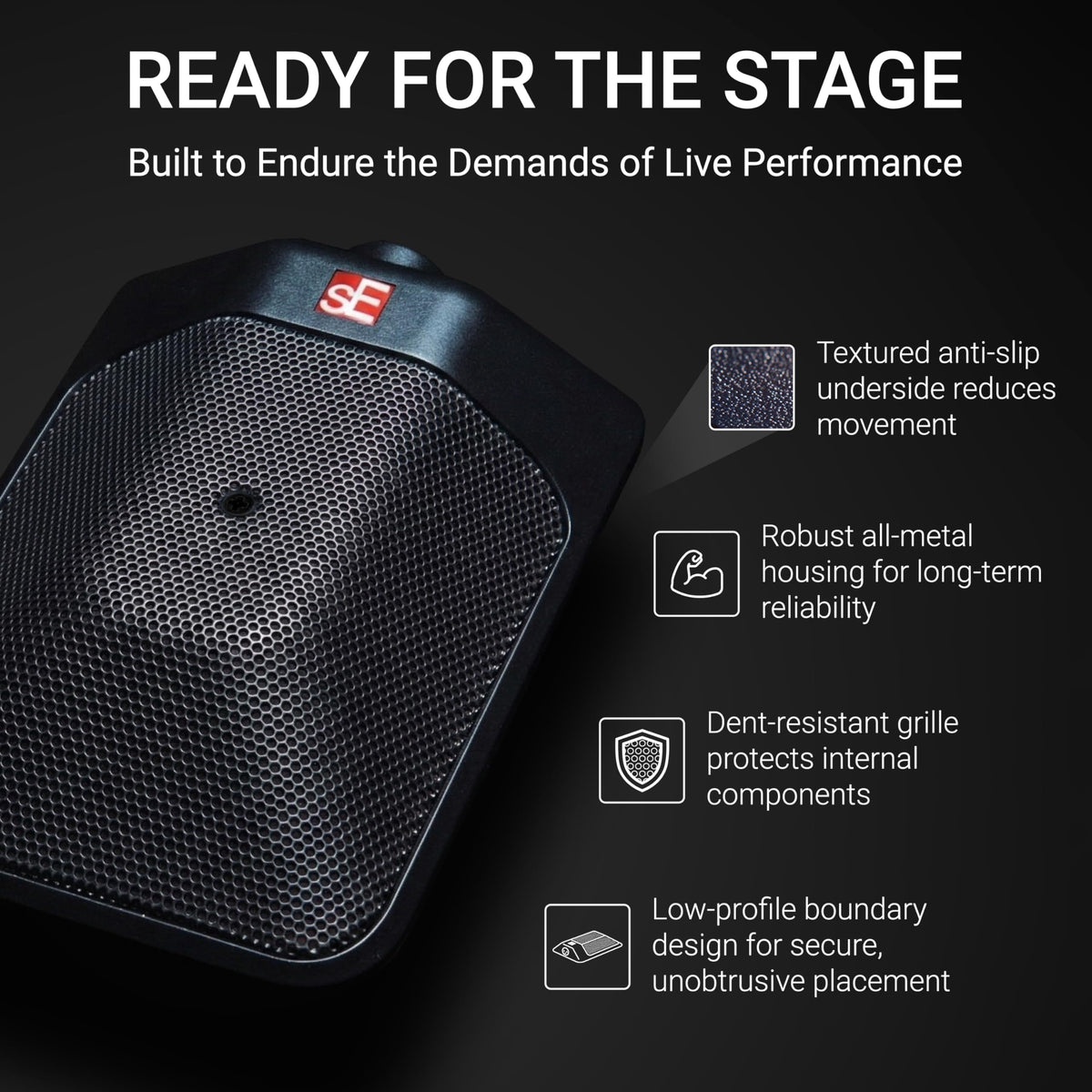 sE Electronics BL8 omni Omnidirectional Boundary Microphone