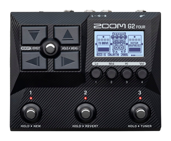 Zoom G2 FOUR Guitar Multi-Effects Processor