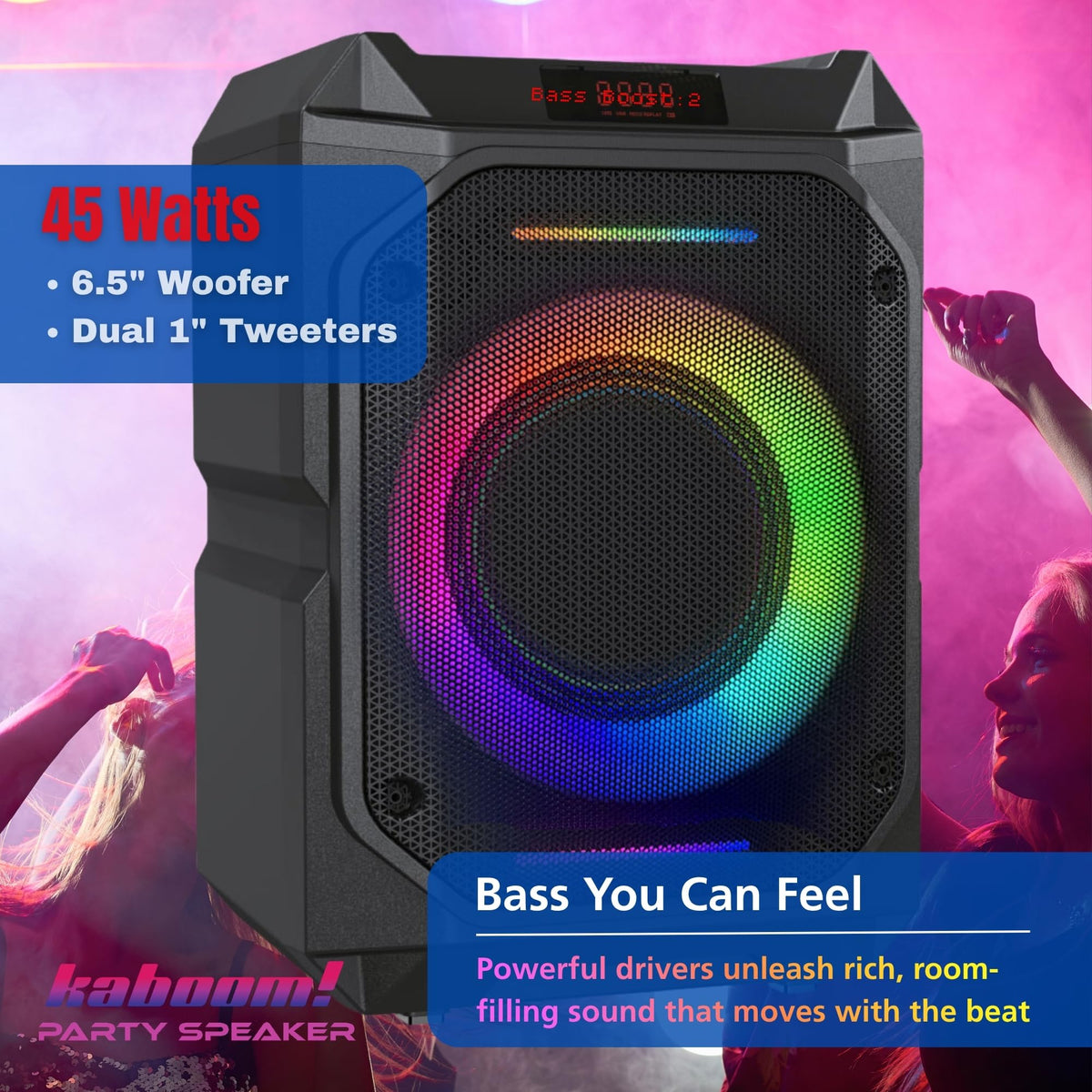JVC SP-PA200BT-J 6.5" Bluetooth Party Speaker