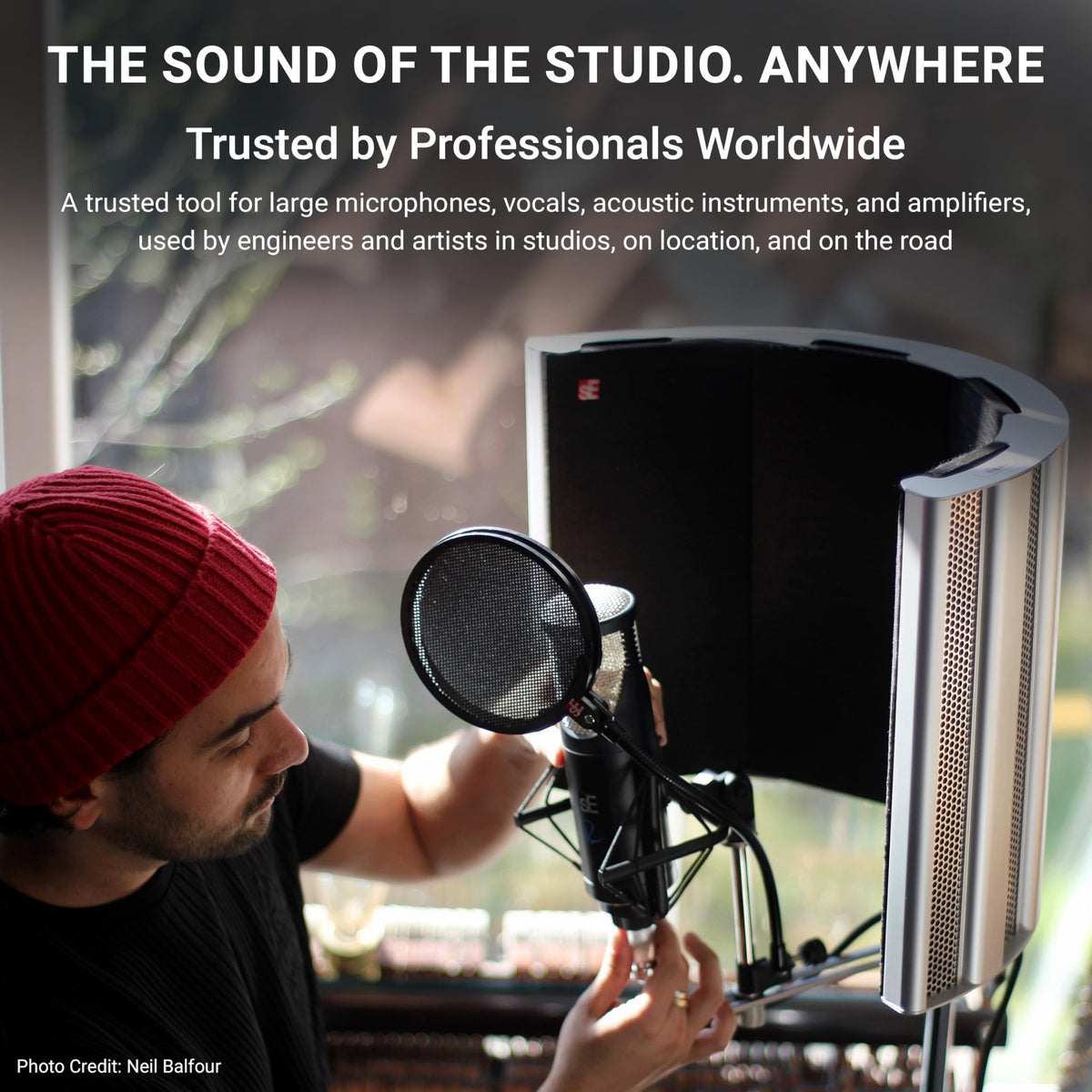 sE Electronics RF SPACE Microphone Reflexion Filter