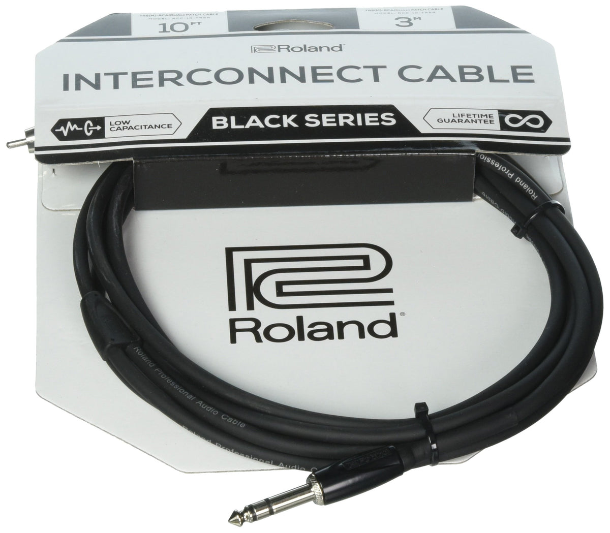 Roland RCC-10-TR2R 10-Foot 1/4-Inch TRS to Dual RCA Cable