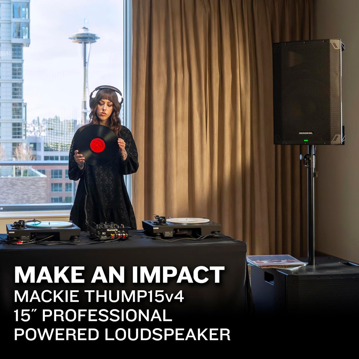Mackie THUMP15v4 15" Powered PA Loudspeaker
