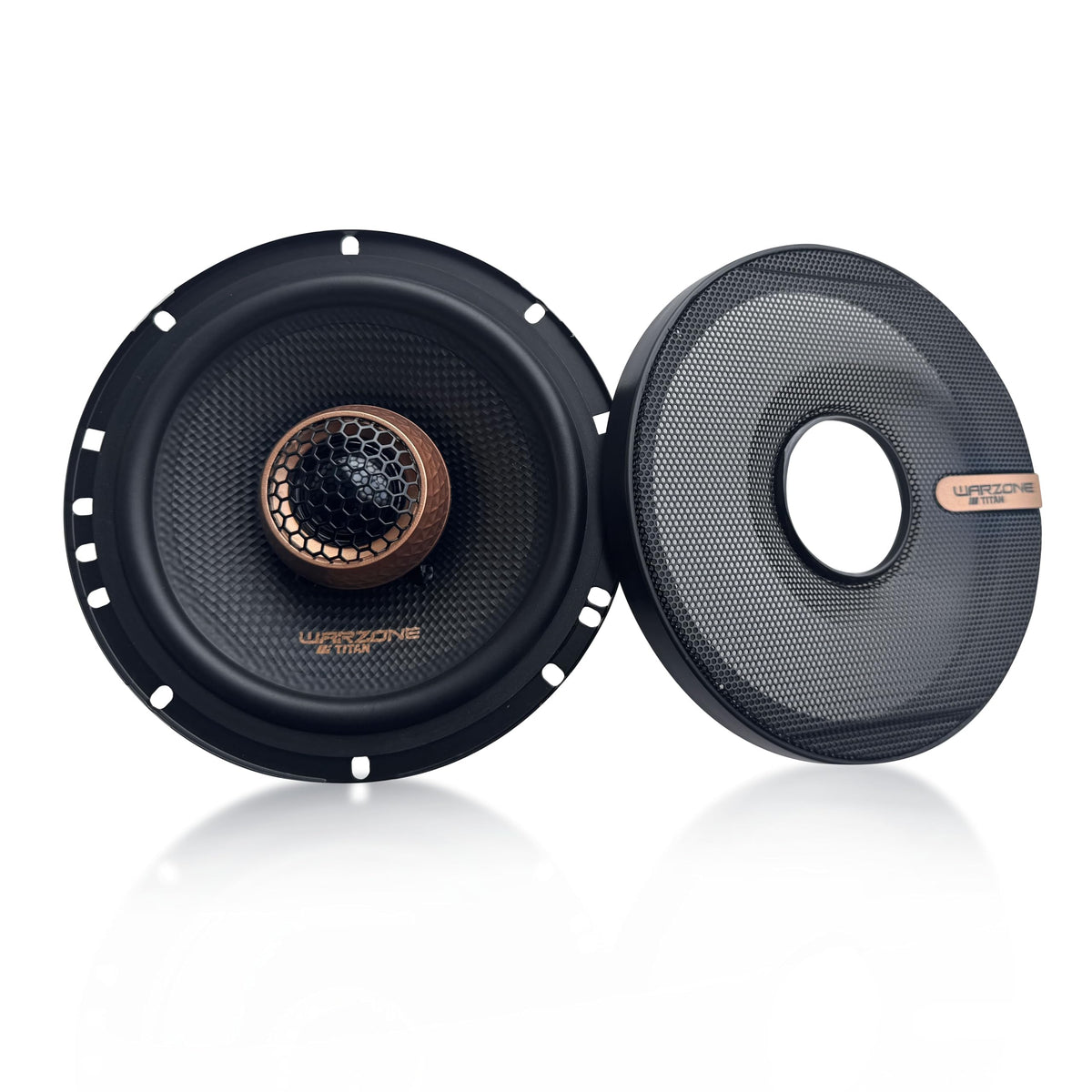 WARZONE WZ-65PTI 6.5" Super Coaxial Speaker Pair