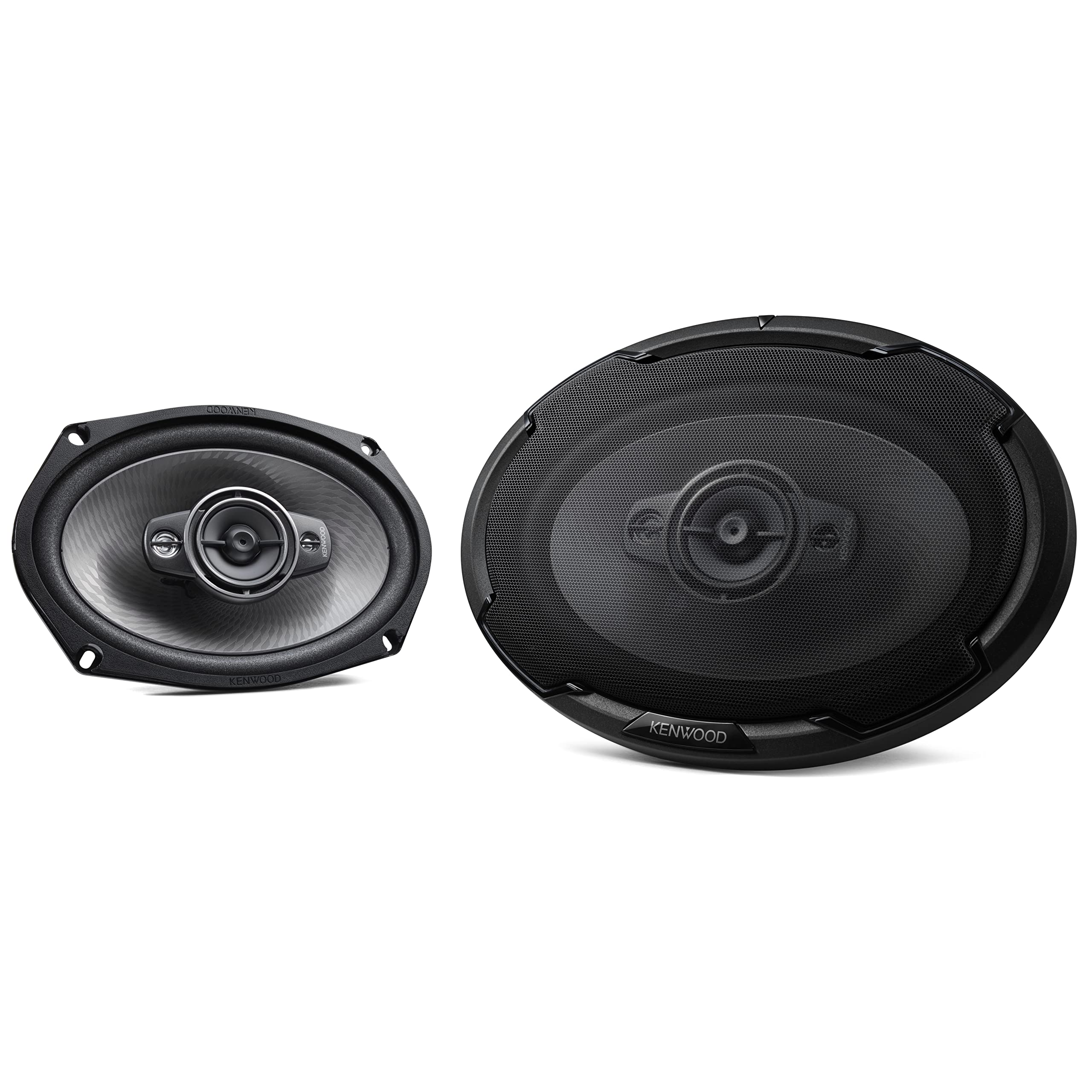 Kenwood KFC-D691 6x9 inch 4-Way 600 Watt Peak Power Performance Series Car Audio Speakers