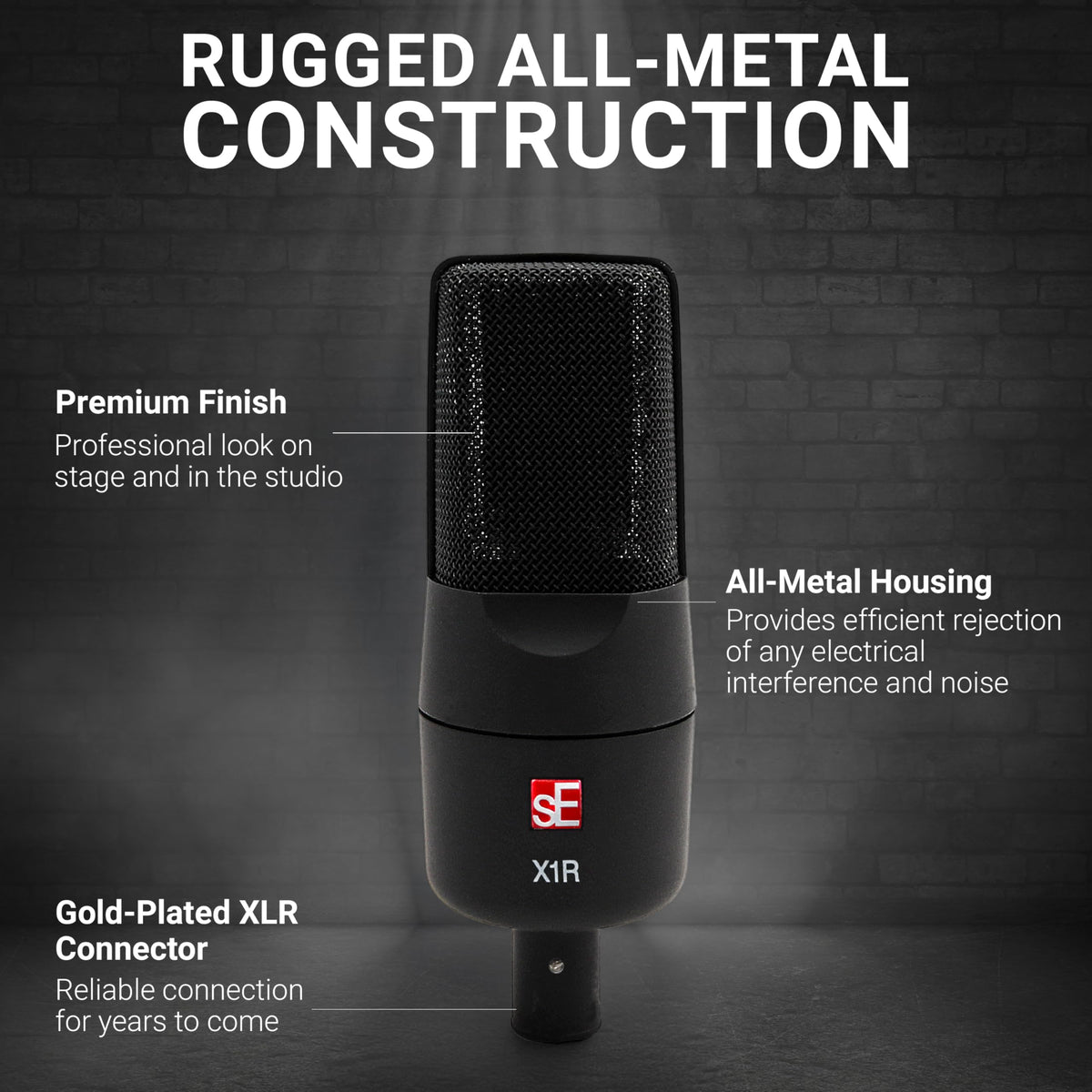 sE Electronics X1 R Passive Ribbon Microphone